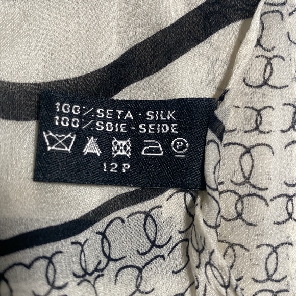Chanel Silk Scarf - Picture 4 of 5